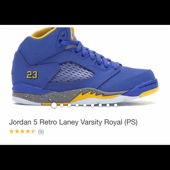 Nike Other - Boys Laney size 3 Y blue/yellow